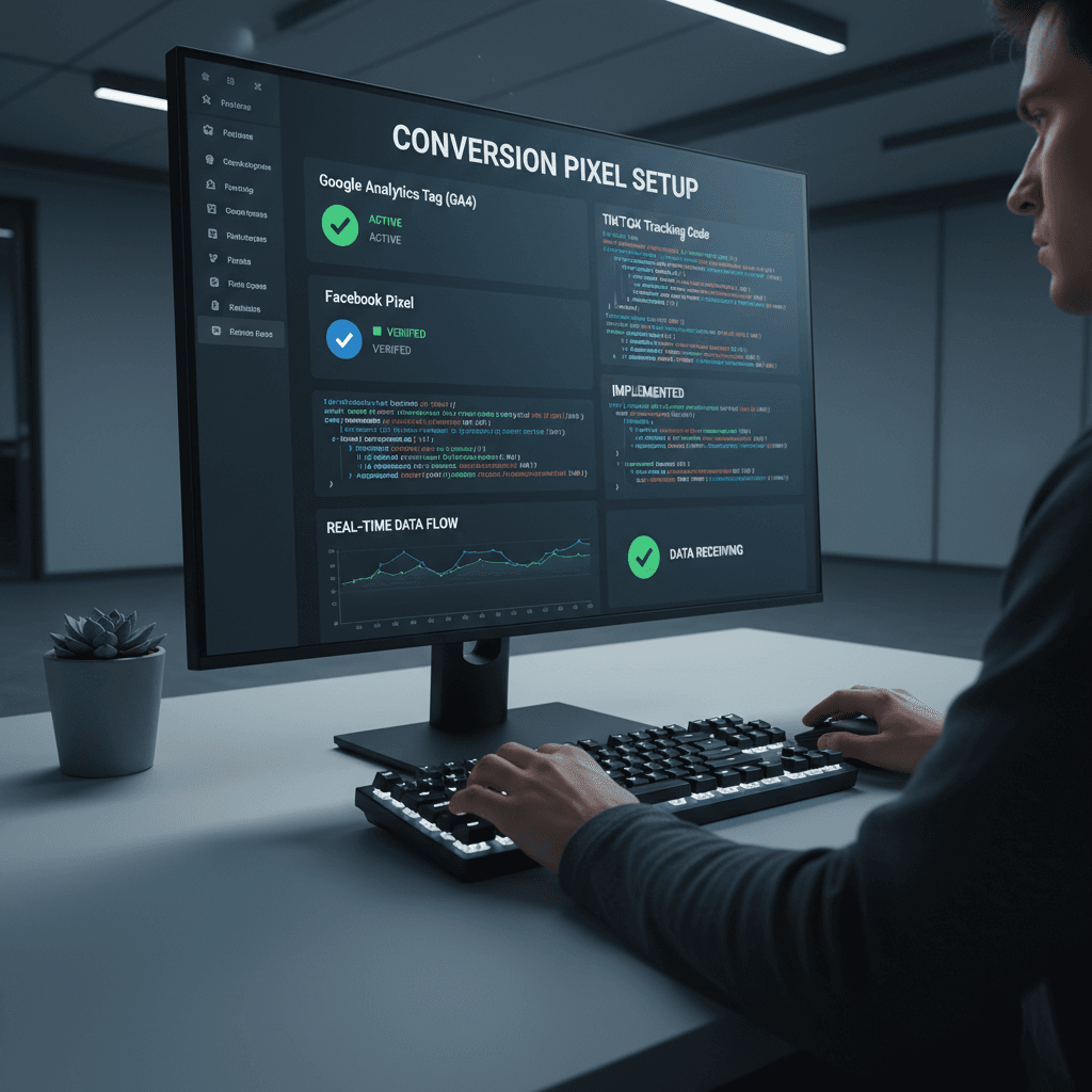 Setting up conversion tracking and pixels